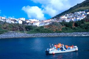 Haven op Corvo (Azoren) - Auto huren