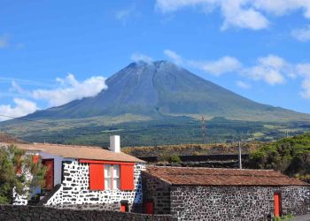 Traditineel huisje - auto huren Pico - Azoren