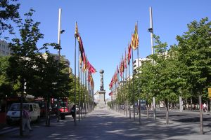 Plaza de Aragón - Autoverhuur Zaragoza